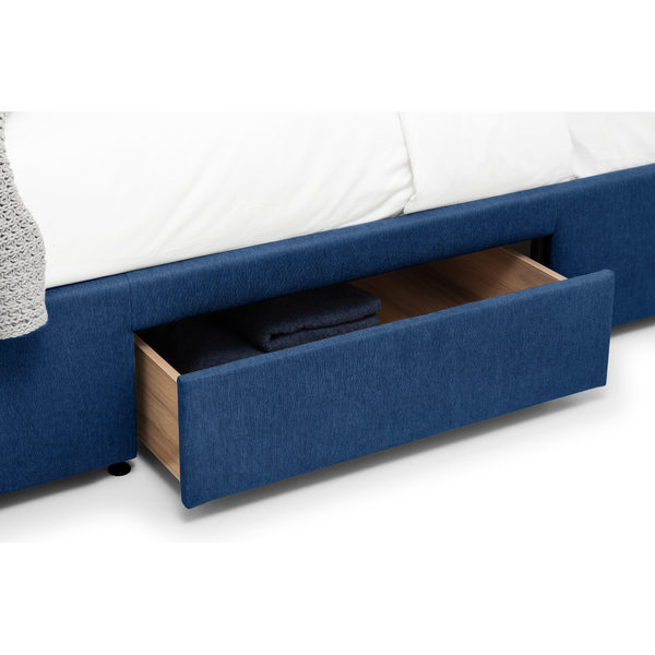 Fullerton 4 Drawer Superking Bed Blue