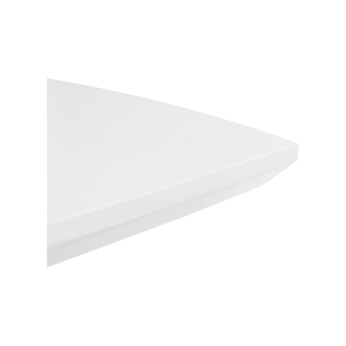 Como High Gloss Extending Table - White - Living with Luxury