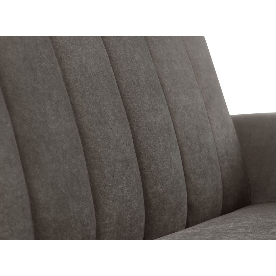 Afina Sofabed - Grey Velvet - Living with Luxury