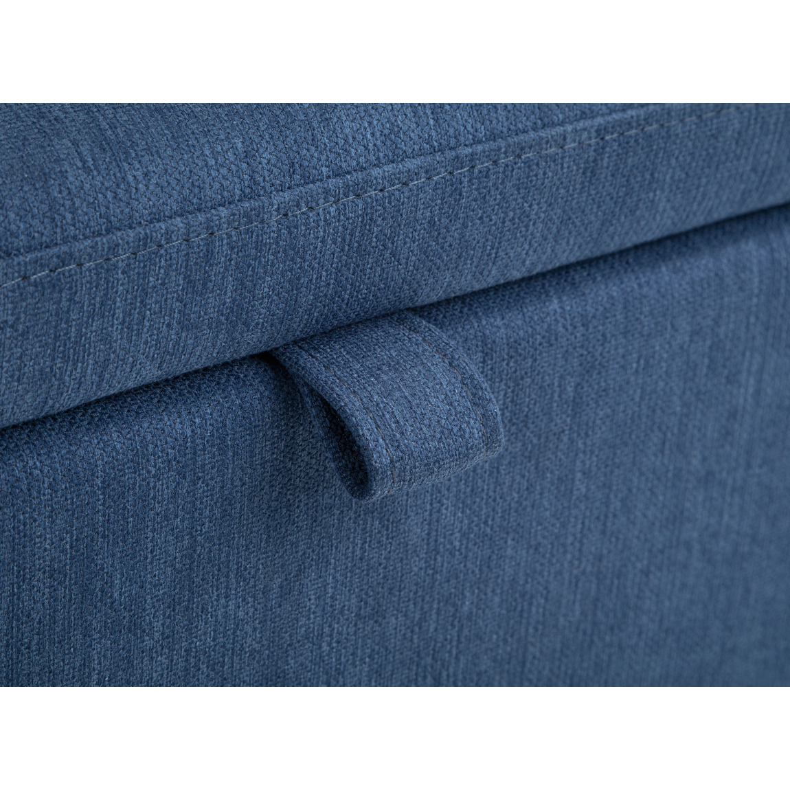 Astrid Blanket Box - Blue - Living with Luxury