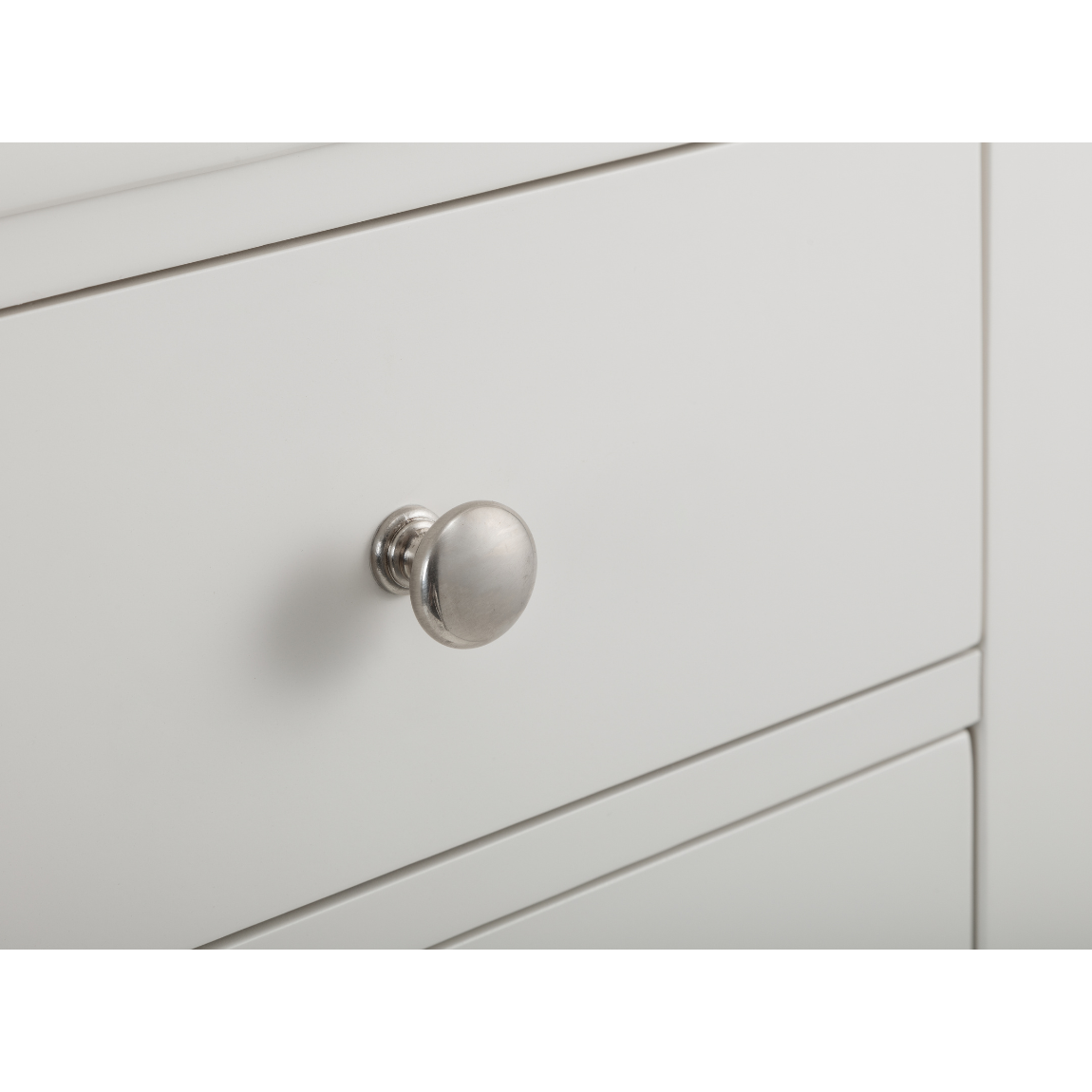 Clermont 3+2 Drawer Chest - Surf White - Living with Luxury