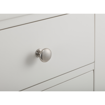 Clermont 3+2 Drawer Chest - Surf White - Living with Luxury