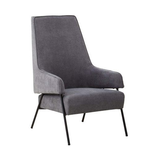 Henia Ash Velvet Chair