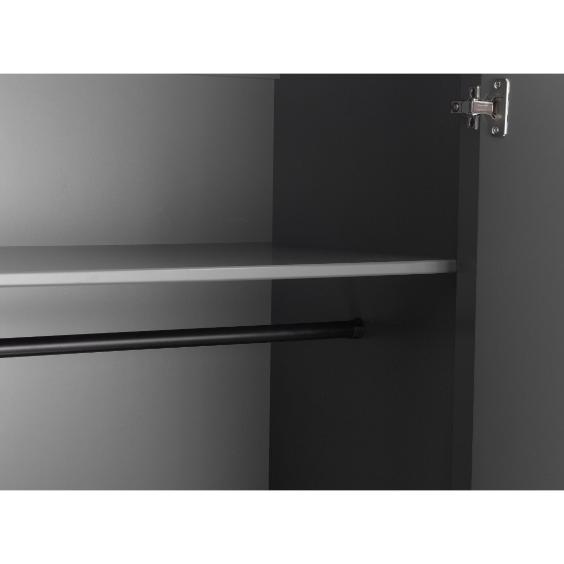 Chloe 2 Door 1 Drawer Wardrobe - Living with Luxury