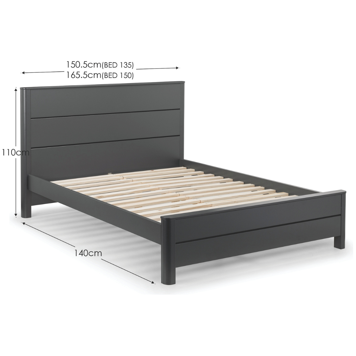 Chloe King Bed - Living with Luxury