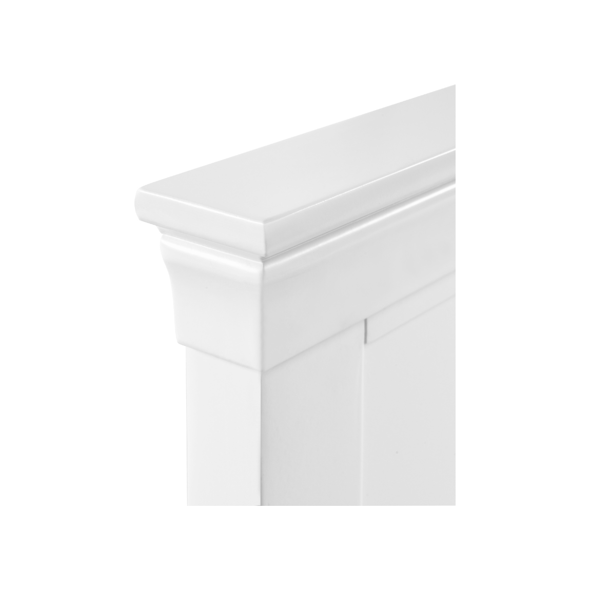 Clermont King Bed - Surf White - Living with Luxury
