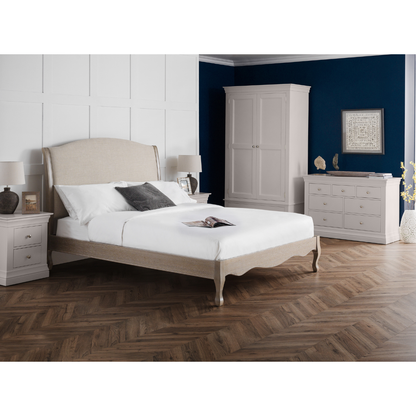 Clermont 3+2 Drawer Chest - Light Grey - Living with Luxury