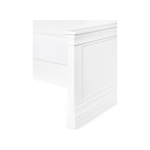 Clermont King Bed - Surf White