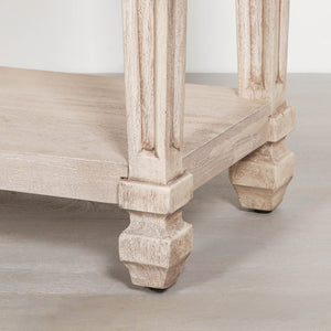 Acacia 4 Drawer Breakfront Console Table – view 9