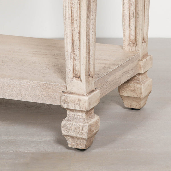Acacia 4 Drawer Breakfront Console Table – view 9