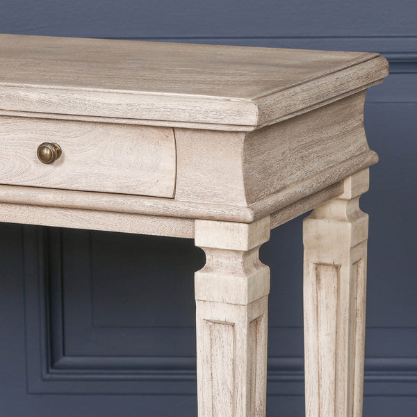Acacia 4 Drawer Breakfront Console Table – view 7