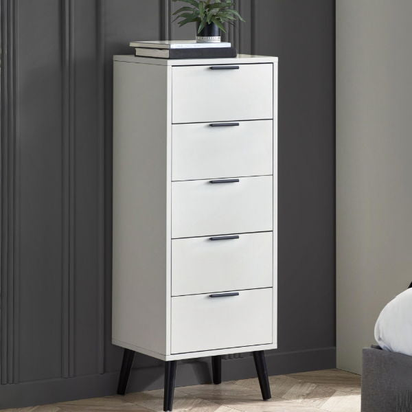 Alba 5 Drawer Chest - Living with Luxury