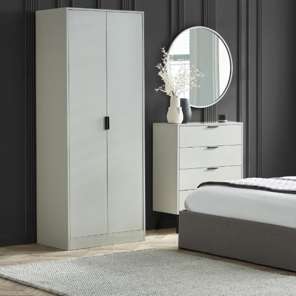 Alba 2 Door Wardrobe - Living with Luxury