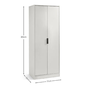 Alba 2 Door Wardrobe - Living with Luxury