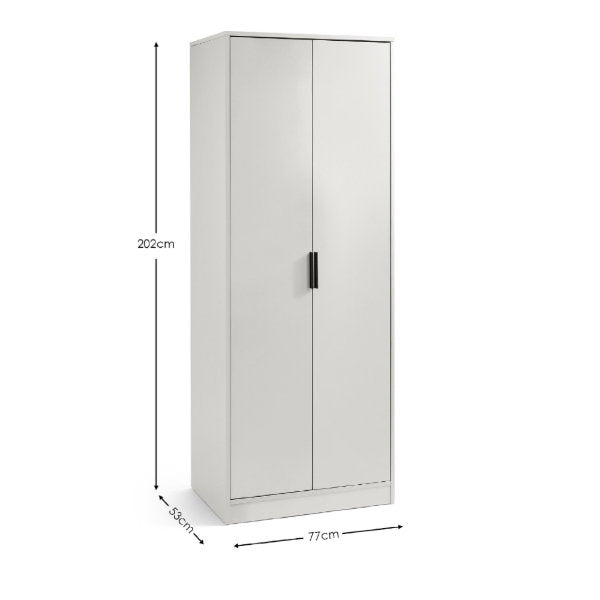 Alba 2 Door Wardrobe - Living with Luxury
