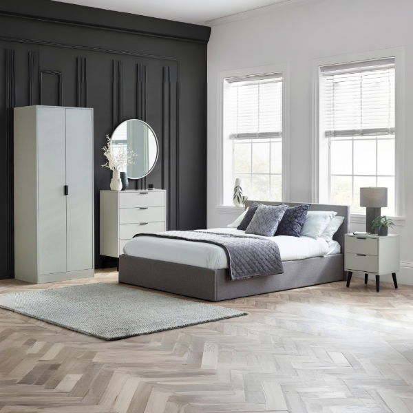 Alba 2 Door Wardrobe - Living with Luxury