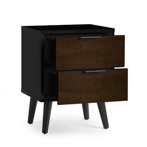 Alba 2 Drawer Bedside - Living with Luxury
