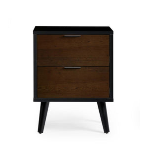 Alba 2 Drawer Bedside - Living with Luxury