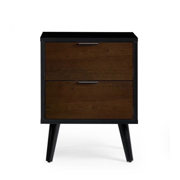 Alba 2 Drawer Bedside - Living with Luxury