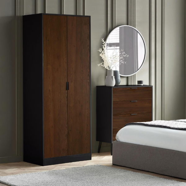 Alba 2 Door Wardrobe - Living with Luxury