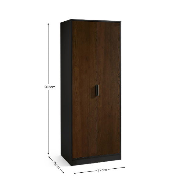 Alba 2 Door Wardrobe - Living with Luxury