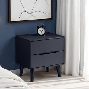 Alicia 2 Drawer Bedside - Living with Luxury