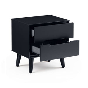 Alicia 2 Drawer Bedside - Living with Luxury
