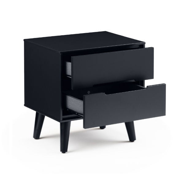 Alicia 2 Drawer Bedside - Living with Luxury