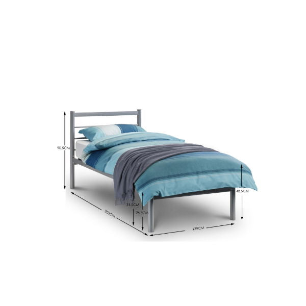 Alpen Double Metal Bed - Living with Luxury