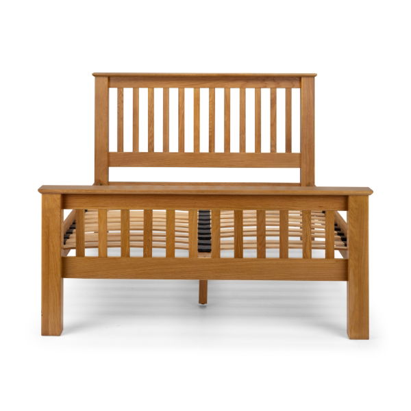 Marlborough Shaker Style Oak Bed Frame - Living with Luxury