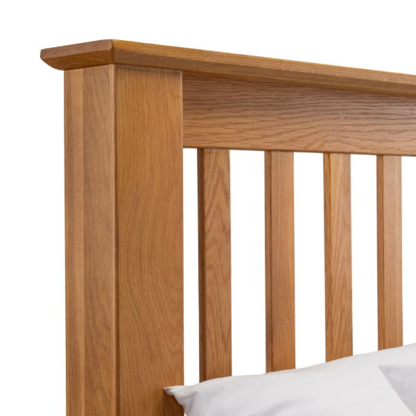 Marlborough Shaker Style Oak Bed Frame - Living with Luxury