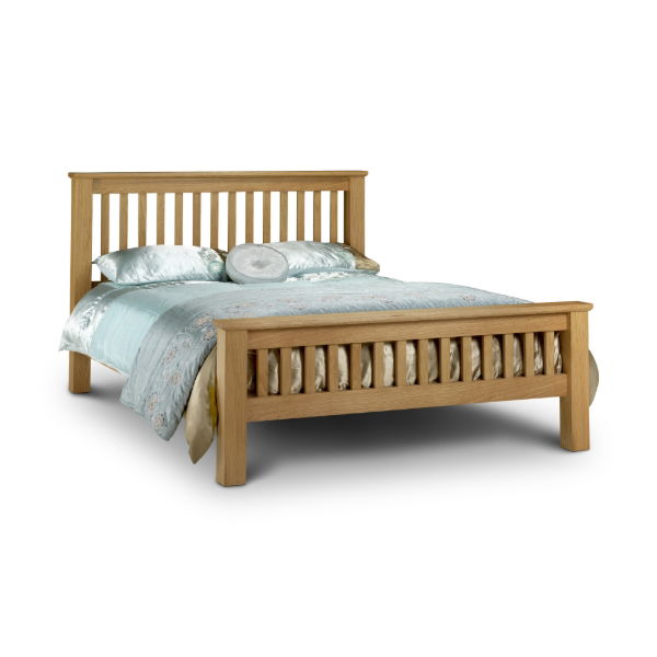 Marlborough Shaker Style Oak Bed Frame - Living with Luxury