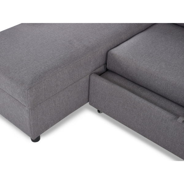 Angel Sofa Bed – Light Grey Linen - Living with Luxury