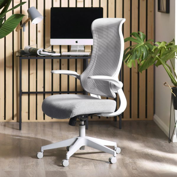 Archer Office Chair – Grey Mesh - Living with Luxury