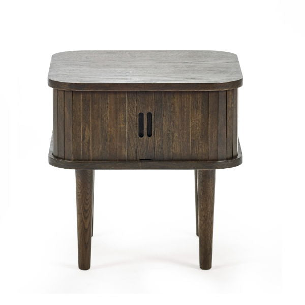 Arya Side Table – Dark Oak Effect - Living with Luxury