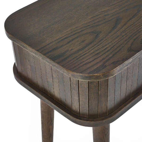 Arya Console Table – Dark Oak Effect - Living with Luxury