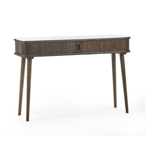 Arya Console Table – Dark Oak Effect - Living with Luxury