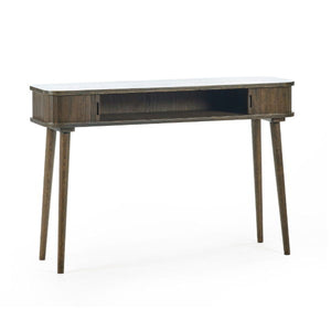 Arya Console Table – Dark Oak Effect - Living with Luxury