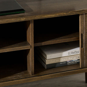 Arya Media Unit – Dark Oak Effect - Living with Luxury
