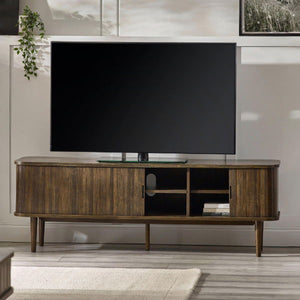 Arya Media Unit – Dark Oak Effect - Living with Luxury