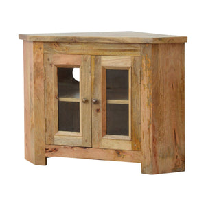 Granary 2 Door Corner TV Cabinet - Living with Luxury