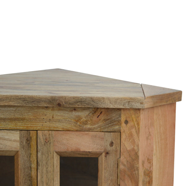 Granary 2 Door Corner TV Cabinet - Living with Luxury
