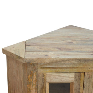 Granary 2 Door Corner TV Cabinet - Living with Luxury