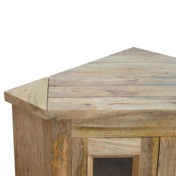Granary 2 Door Corner TV Cabinet - Living with Luxury