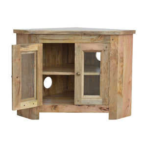 Granary 2 Door Corner TV Cabinet - Living with Luxury