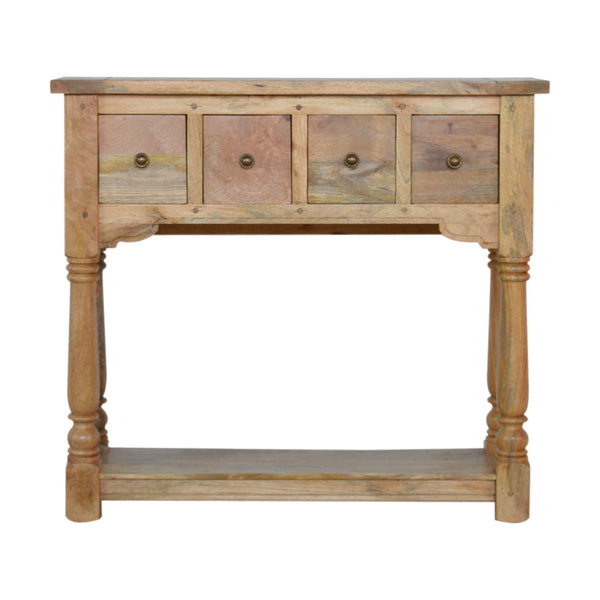 Granary 4 Drawer Console Table - Living with Luxury