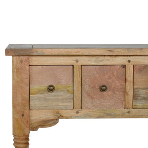 Granary 4 Drawer Console Table - Living with Luxury