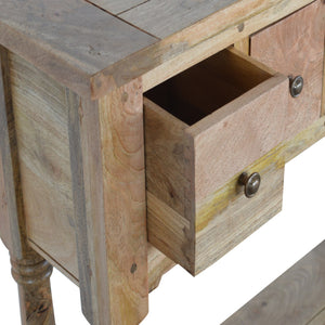Granary 4 Drawer Console Table - Living with Luxury