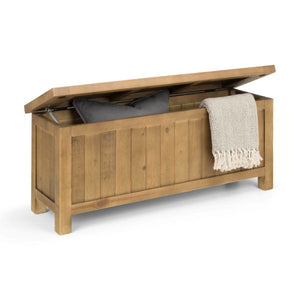Aspen Storage Bench – Reclaimed Pine - Living with Luxury