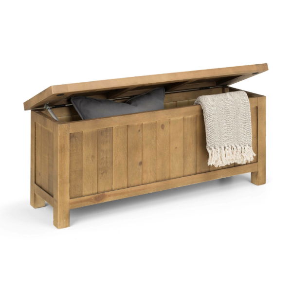 Aspen Storage Bench – Reclaimed Pine - Living with Luxury